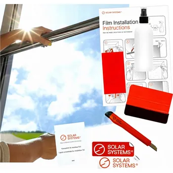 Zrcadlo Benátská Zrcadlo Fólie Termoizolační ochrana proti slunci, 100x50cm, venkovní