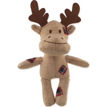 Hračka pro psa Hračka Dog Fantasy Winter Tale Sob juta pískací 30cm