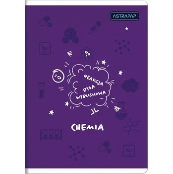 Sešit Tematický sešit ASTRAPAP A5, 60 listů, čtvereček, CHEMIE (Chemie)