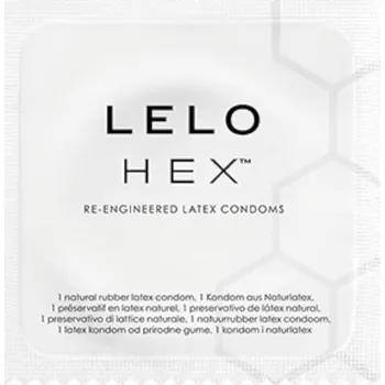 Kondom LELO Hex Original - luxusní kondom (1 ks)