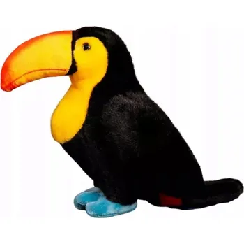 plyšák Plyšová Plyšák Tukan Černý 25 cm