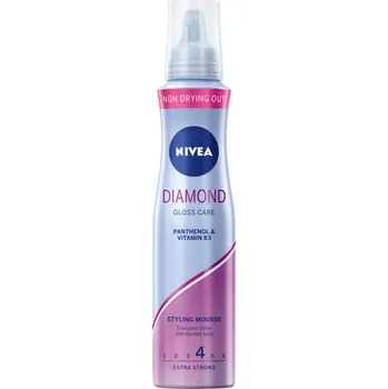 Stylingový přípravek Pěnové tužidlo na vlasy NIVEA Diamond Gloss Care 150 ml