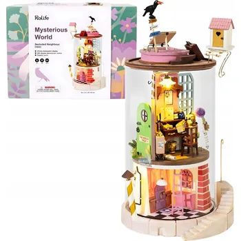 Puzzle Robotime Dřevěný Model Puzzle 3D Osamělý Soused