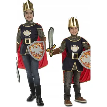 Karnevalový kostým Kostým Rytíře Převlek Krále Historický Velikost 116