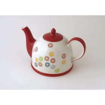 Konvice na čaj Konvička barevná sluníčka (Barevná konvice z jemné kameniny)