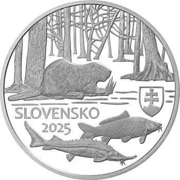 Stříbrná pamětní mince CHKO Dunajské luhy, Standard, 2025