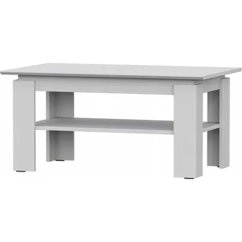 Konferenční stolek Konferenční stolek Matkam obdélníkový 90 x 55 x 43 cm bílý