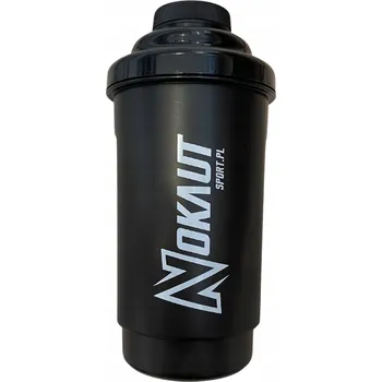 Shaker Nokaut Sport Shaker Classic 600 ml černý šejkr mixér pohár buchsteiner git