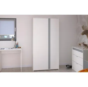 Dětská skříň Dětská šatní skříň Pirouette grey