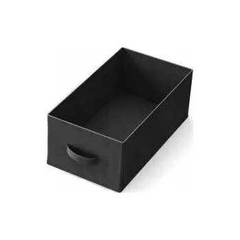 Úložný box W5 Organizér, úložný box 28x13,5x26cm ČERNÝ 2 ks (62/G-378)