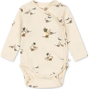 Kojenecký body Kojenecké body Konges Sløjd BASIC LS NEWBORN BODY GOTS KS103703.9BYA béžová 01X, vel. 62
