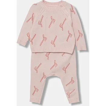 Kojenecká souprava Kojenecká sada s přídavkem vlny Guess 2-pack S5BG10.Z0870.9BYA růžová 03X, vel. 68-76