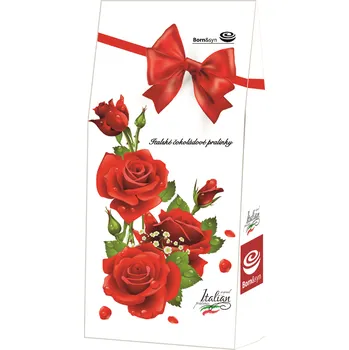 Cukrovinka Top Gastro s.r.o. Born a Syn Čokoládové pralinky motiv Červená růže 94,5g