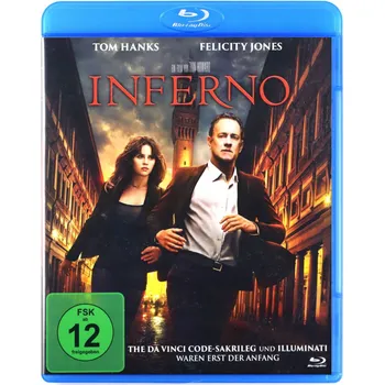 Blu-ray film Inferno Blu-ray disk