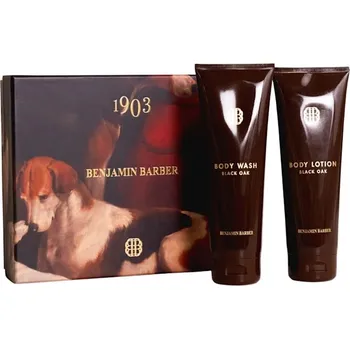Sprchový gel Benjamin Barber Dárkový box - Shower gel a Body Lotion Black Oak