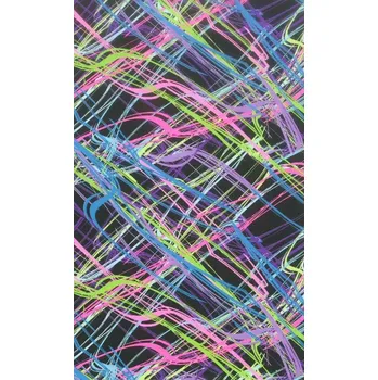 Balící papír Balicí papír neonové čáry 2 x 0,70 m