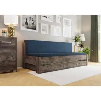 Postel Rozkládací postel Betka Dub Whiteriver šedohnědý Bombay 37