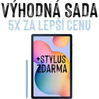 Tablet VÝHODNÁ SADA - 5x Tablet Samsung Galaxy Tab S6 Lite WiFi, modrý, stylus ZDARMA