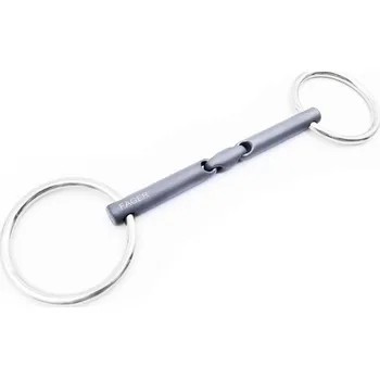 Udidlo pro koně Udidlo stihlové dvakrát lomené (bradoon) Titanium Madeleine Fager 11 cm