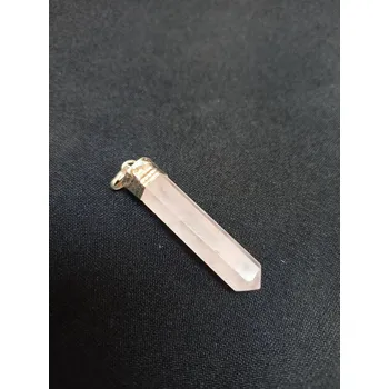 Přívěsek Růženín broušený na krk - zdobený úchyt