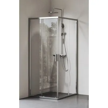 Ravak Blix II sprchový kout čtverec 80x80 cm, Transparent, chrom 1LM40C00Z1 NBLRV2-80