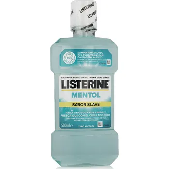 Dentální hygiena Listerine Mouthwash Mentol - Zero Alcohol 500 ml