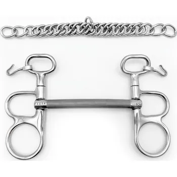 Udidlo pro koně Udidlo pákové nelomené Butterfly Liam Fager 8,5 cm