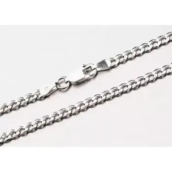 Šperk Řetízek Pancer - stříbro 925 CHRS-08-080-FLAT délka 55 cm