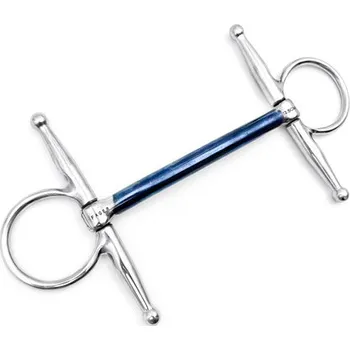 Udidlo pro koně Udidlo roubíkové (fulmer) nelomené Sweet Iron Harry Fager 13,5 cm