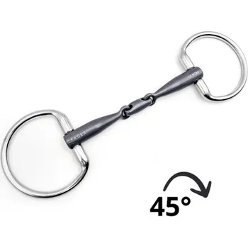 Udidlo pro koně Udidlo olivové dvakrát lomené Titanium Thilde Fager 13,5 cm