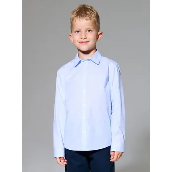 Chlapecká košile Sinsay - Bavlněná košile - modrá - 430FC-05X - 430FC-05X-140