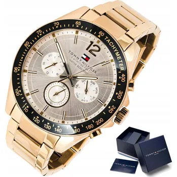Hodinky Tommy Hilfiger pánské hodinky Luke Gold Fashion