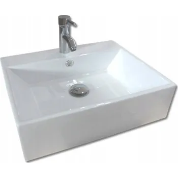 Umyvadlo závěsné BARI obdelníkové - 51x42,5x14cm