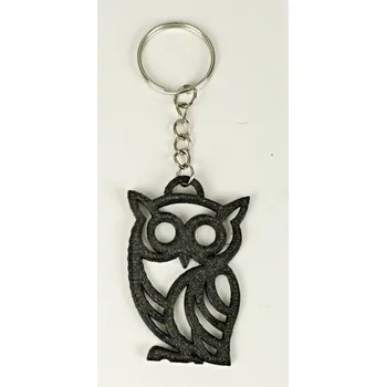 UNI Přívěsek na klíček sova Barva: černá