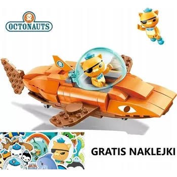 ostatní stavebnice OKTONAUTI OCTONAUTI PLOVOUCÍ VOZIDLO KOČKOUR FIGURKY Octonauts vozidlo