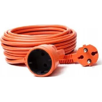 Napájecí kabel Prodlužovací Kabel zahradní oranžový 2x1 20 m