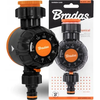 Mechanický časovač zavlažování Bradas Black Line ECO-38001