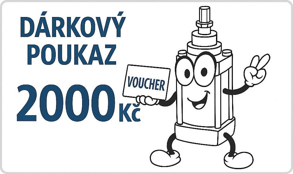 Kompresory Vzduchotechnika Dárkový poukaz na 2 000 Kč