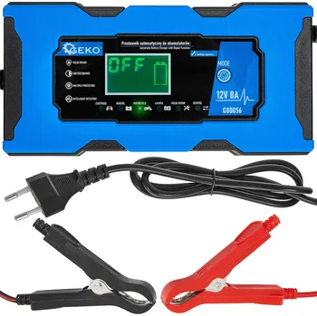 Nabíječka autobaterie Automatická nabíječka baterií 12 V / 8 A - GEKO