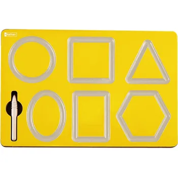 Dřevěná hračka Nathan Grafomotorické GEOMETRICKÉ TVARY