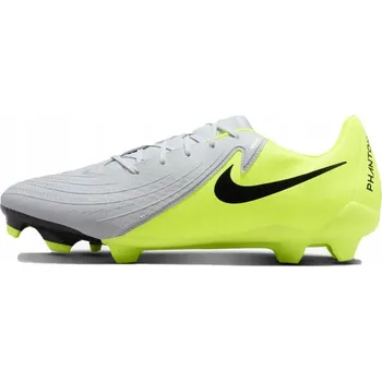Kopačky Fotbalová obuv pánské Nike Phantom GX 2 Academy FG/MG stříbrno-černé, velikost 41 EU