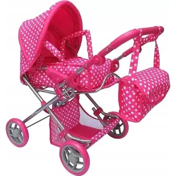 Kočárek pro panenku Hluboký kočárek pro panenky Adar WL