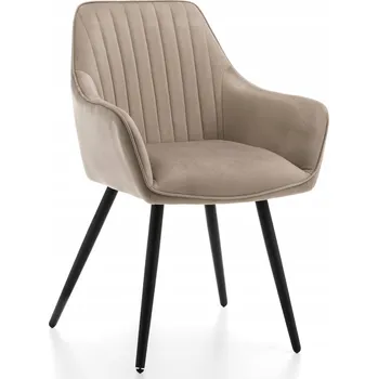 ČALOUNĚNÁ ŽIDLE PROŠÍVANÁ VELUROVÁ DO OBÝVÁKU JÍDELNY MODERNÍ PASSO