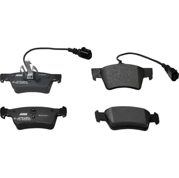 Brzdový systém Sada brzdových destiček, kotoučová brzda JURID 573301J
