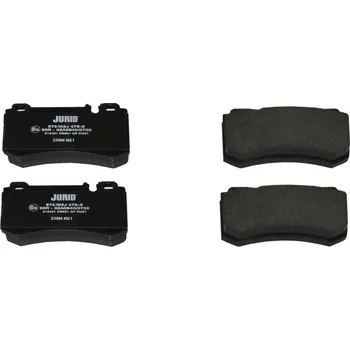 Brzdová destička Sada brzdových destiček, kotoučová brzda JURID 573302J