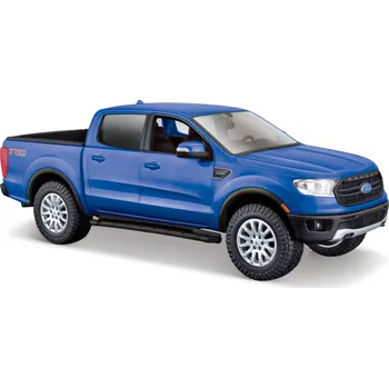 Hračka Maisto - 2019 Ford Ranger, metal modrá, 1:27