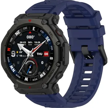 OEM Silikonový řemínek pro hodinky Amazfit T-REX 3 Barva: Modrá