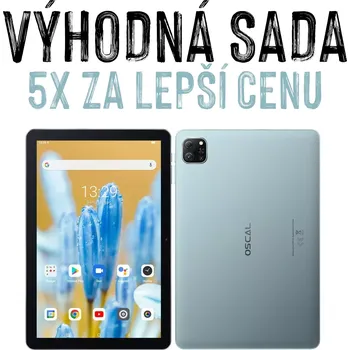 Tablet VÝHODNÁ SADA - 5x Tablet Oscal Pad 70, 4GB/64GB, modrý