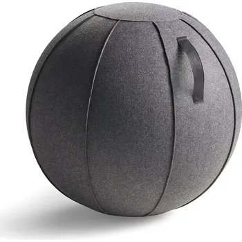 Gymnastický míč Balanční míč SKIPPY pro zdravé sezení, Ø 75 cm, šedá