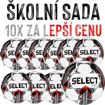 Fotbalový míč VÝHODNÁ SADA - 10x futsalový míč SELECT SAMBA, velikost 4
